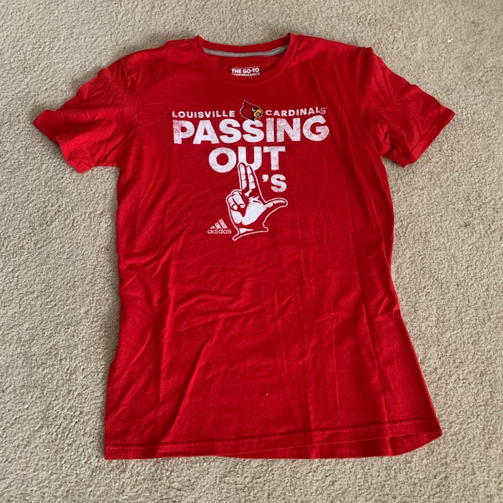 Adidas Louisville Cardinals Tshirt
